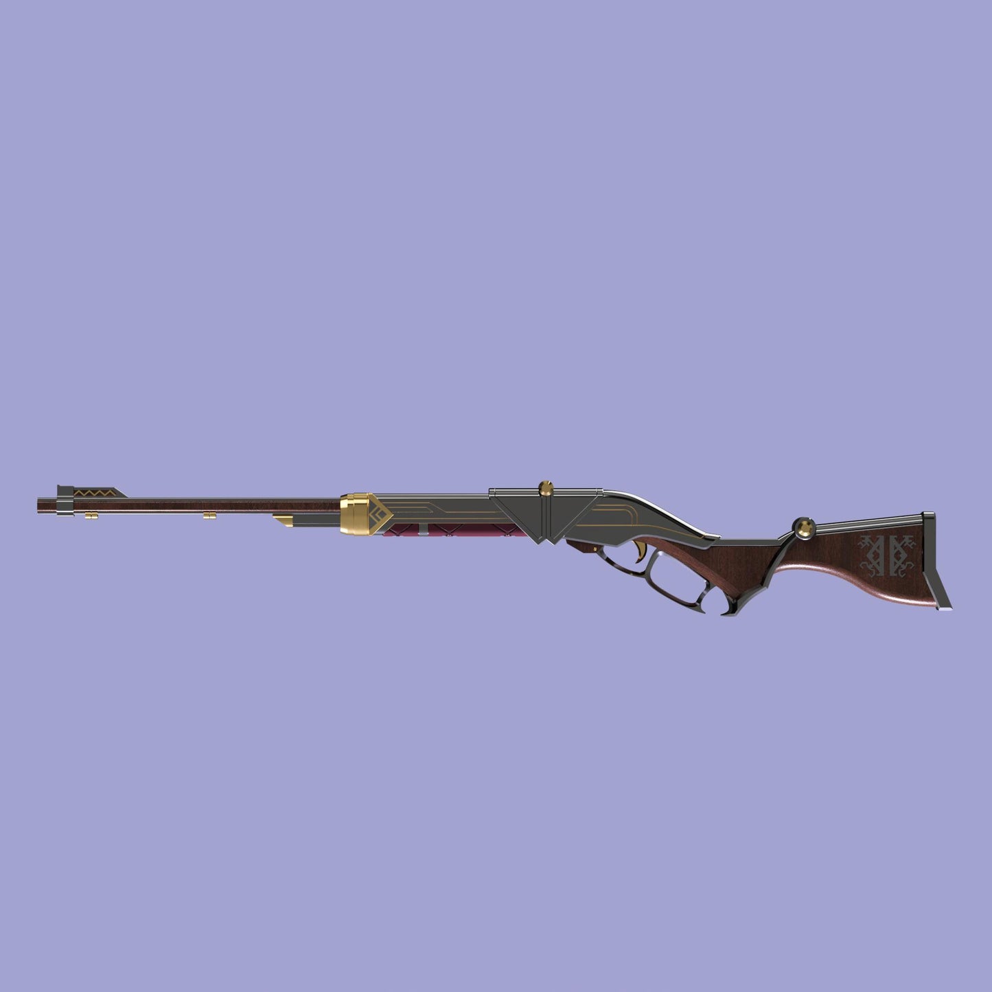 Caitlyn's Rifle Arcane Skin - 3D Print Files