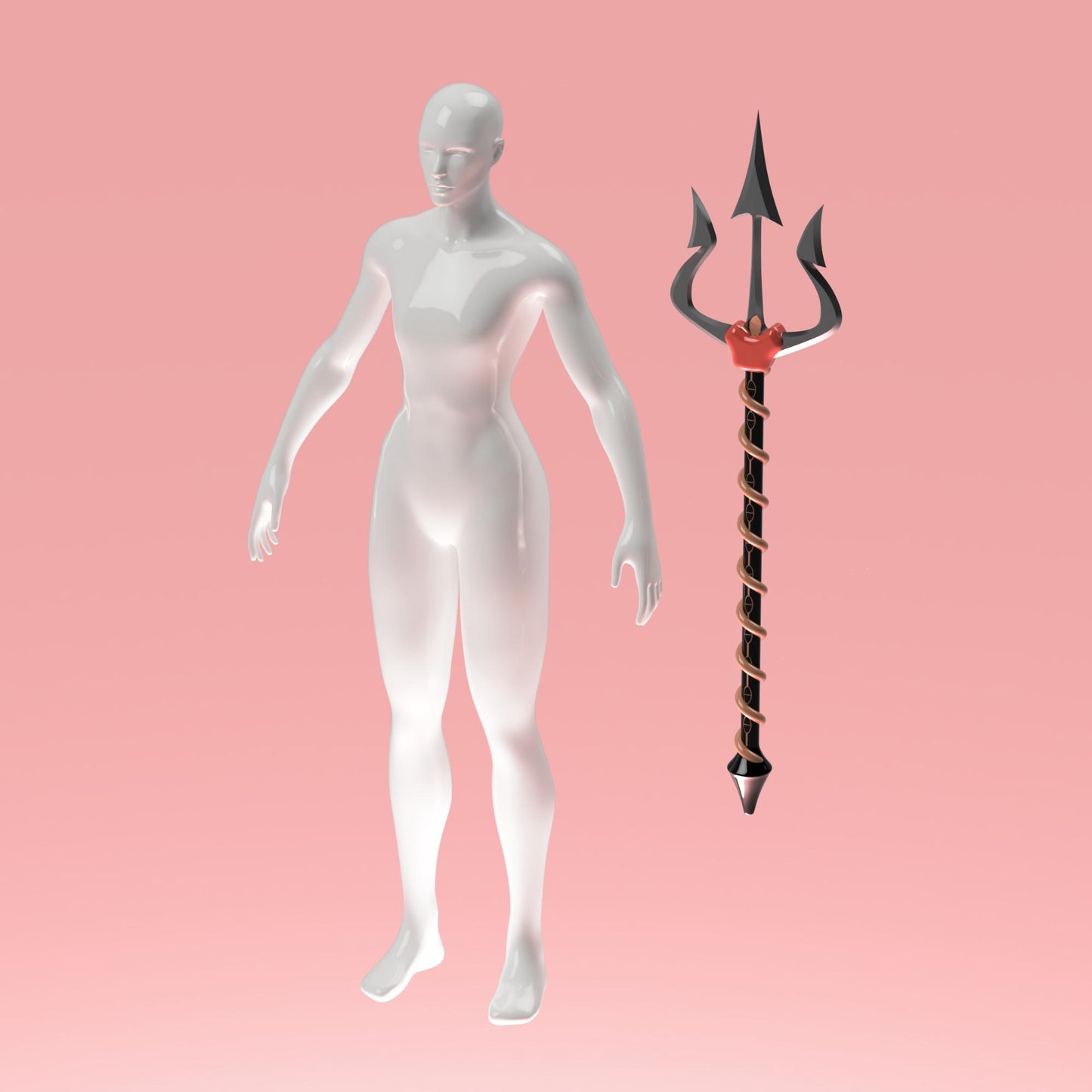 Charlie Morningstar's Trident - 3D Print Files