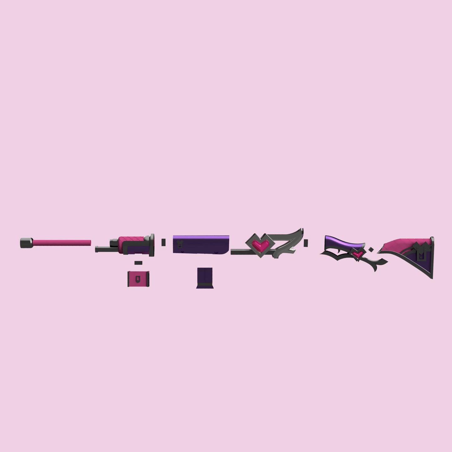 Caitlyn's Heartthrob Rifle - 3D Print Files