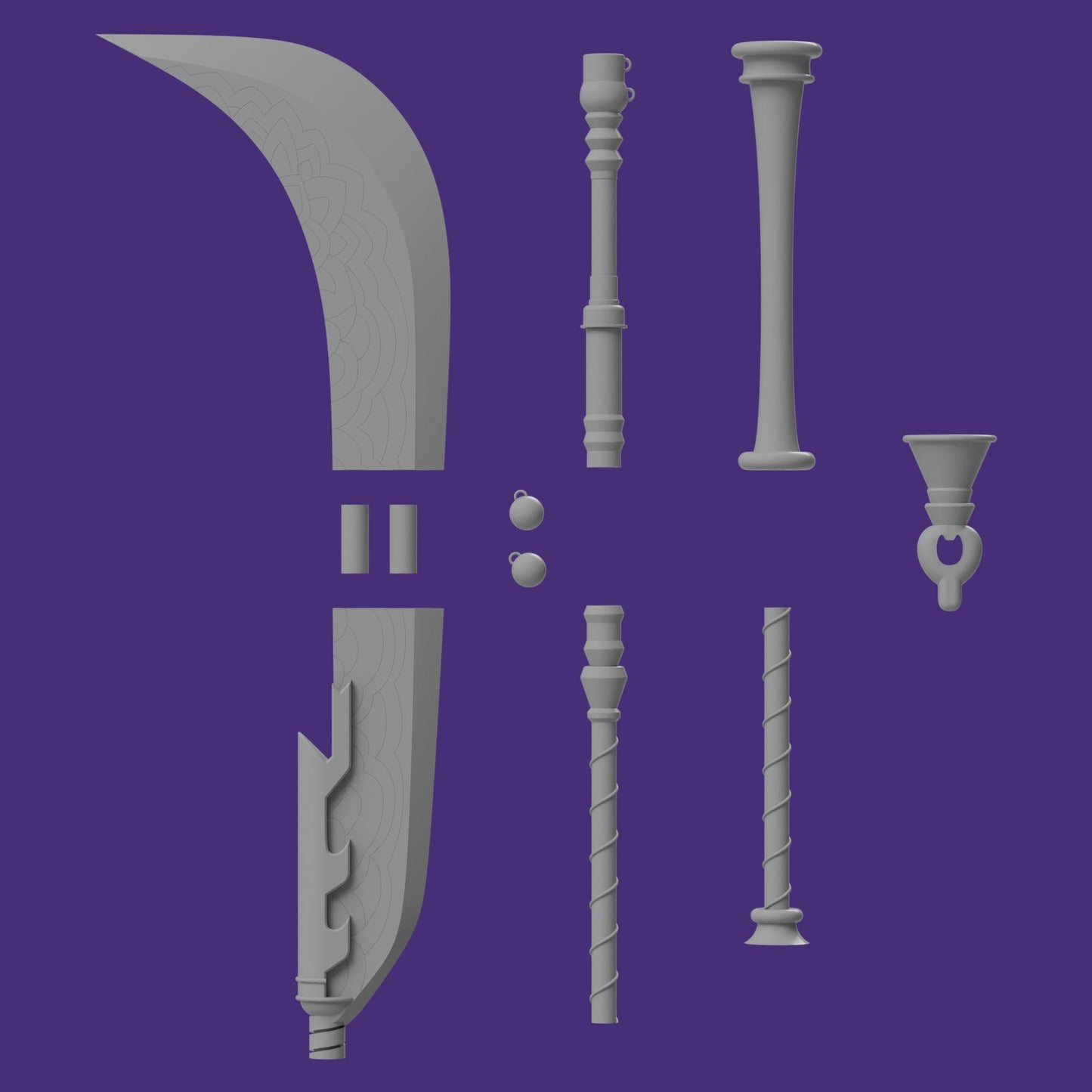 Huntrix Weapons Bundle - 3D Print Files