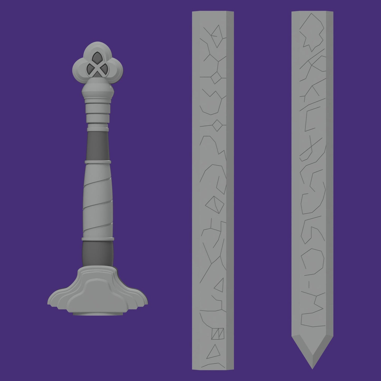 Huntrix Weapons Bundle - 3D Print Files
