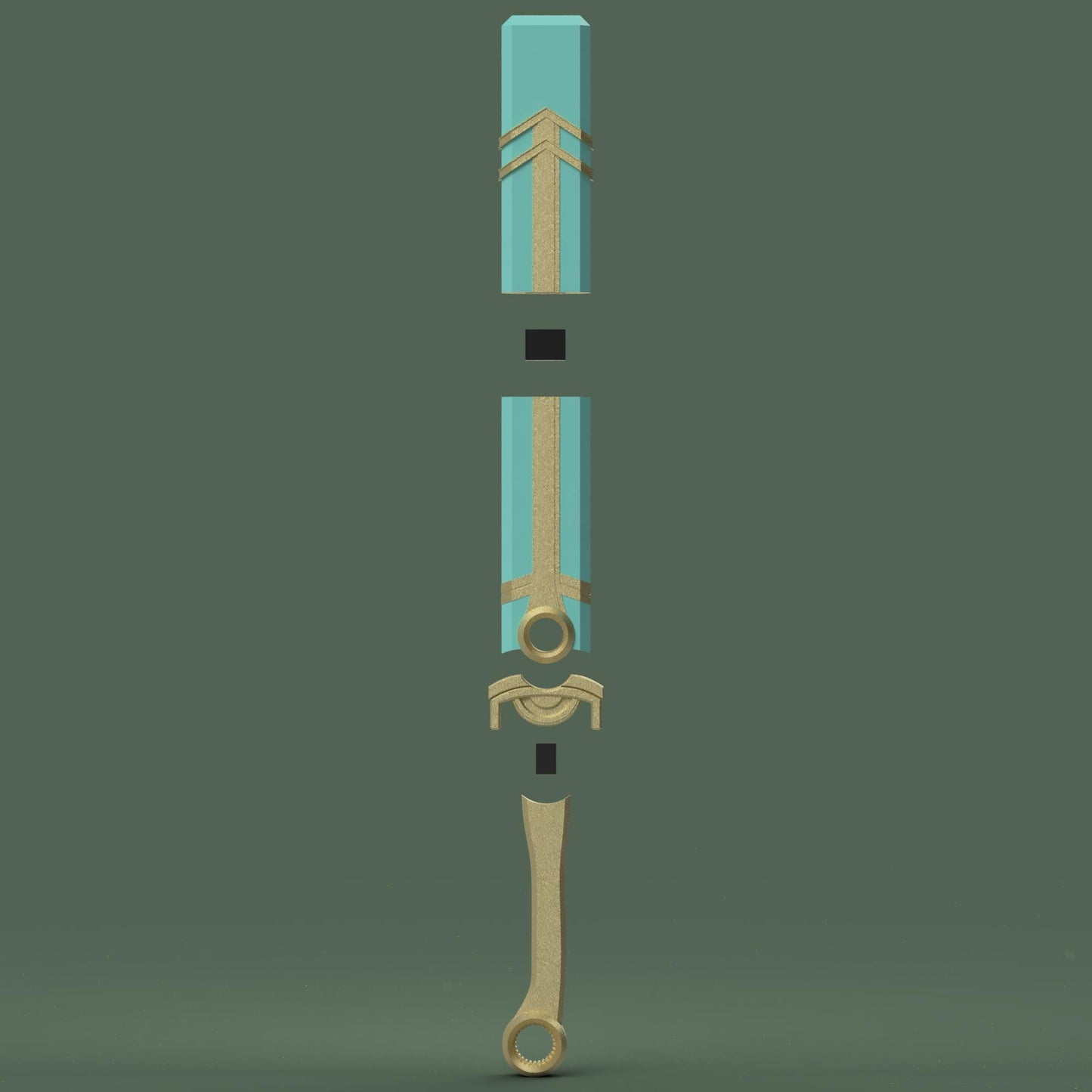 Ekko's Time Sword - 3D Print Files