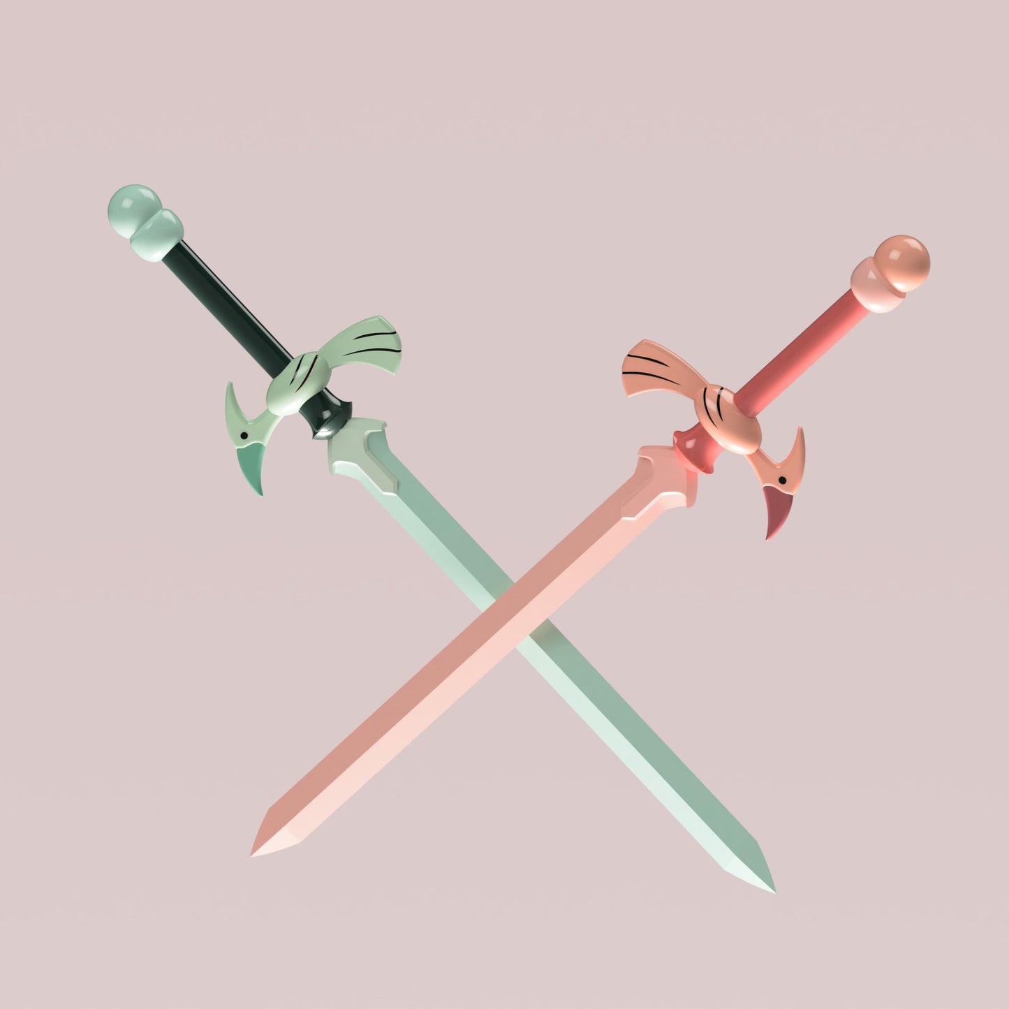 Sasha's Heron Swords - 3D Print Files