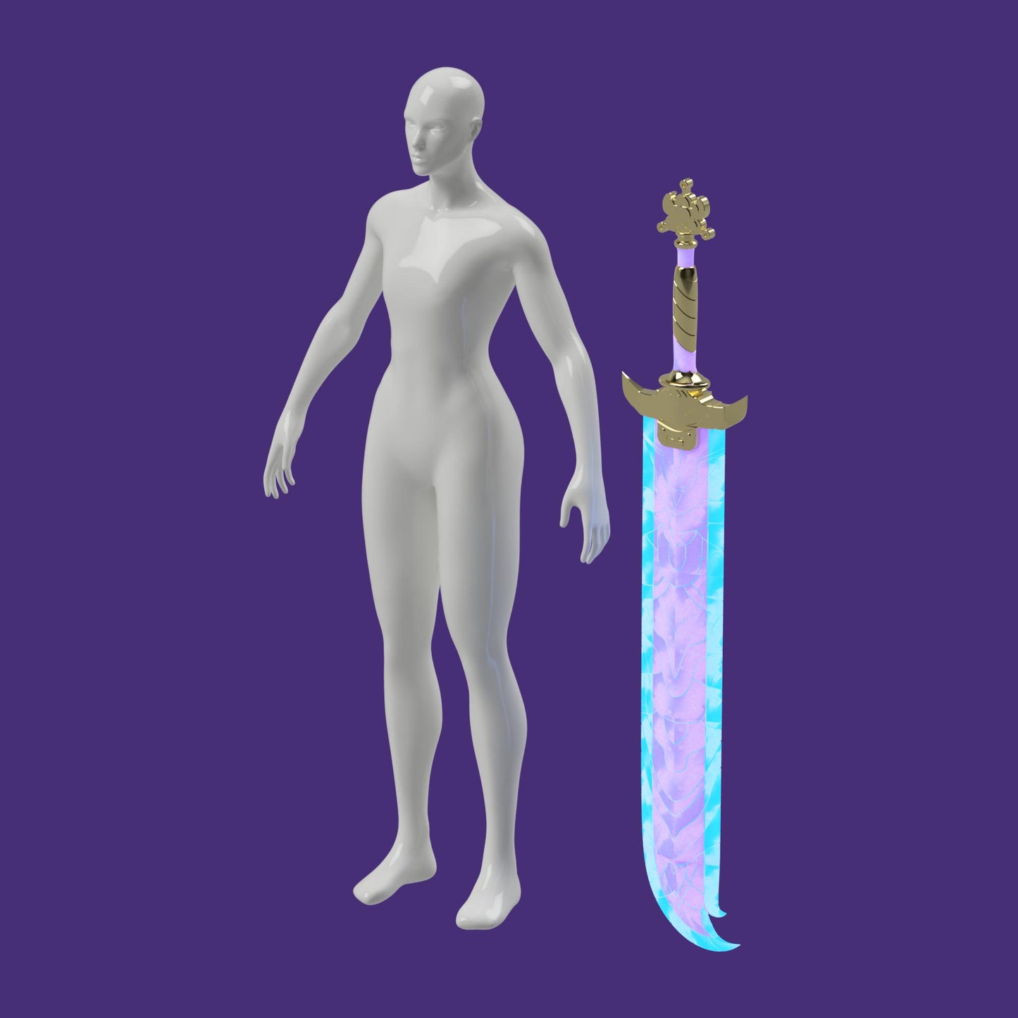 Rumi's Final Battle Sword - 3D Print File