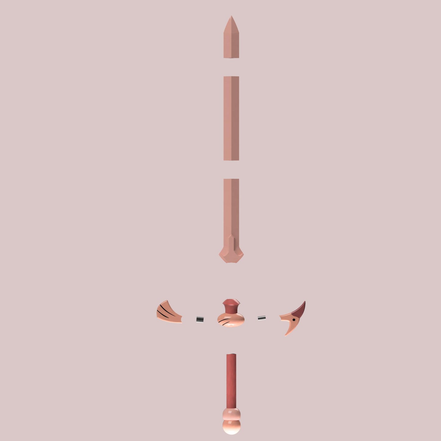 Sasha's Heron Swords - 3D Print Files