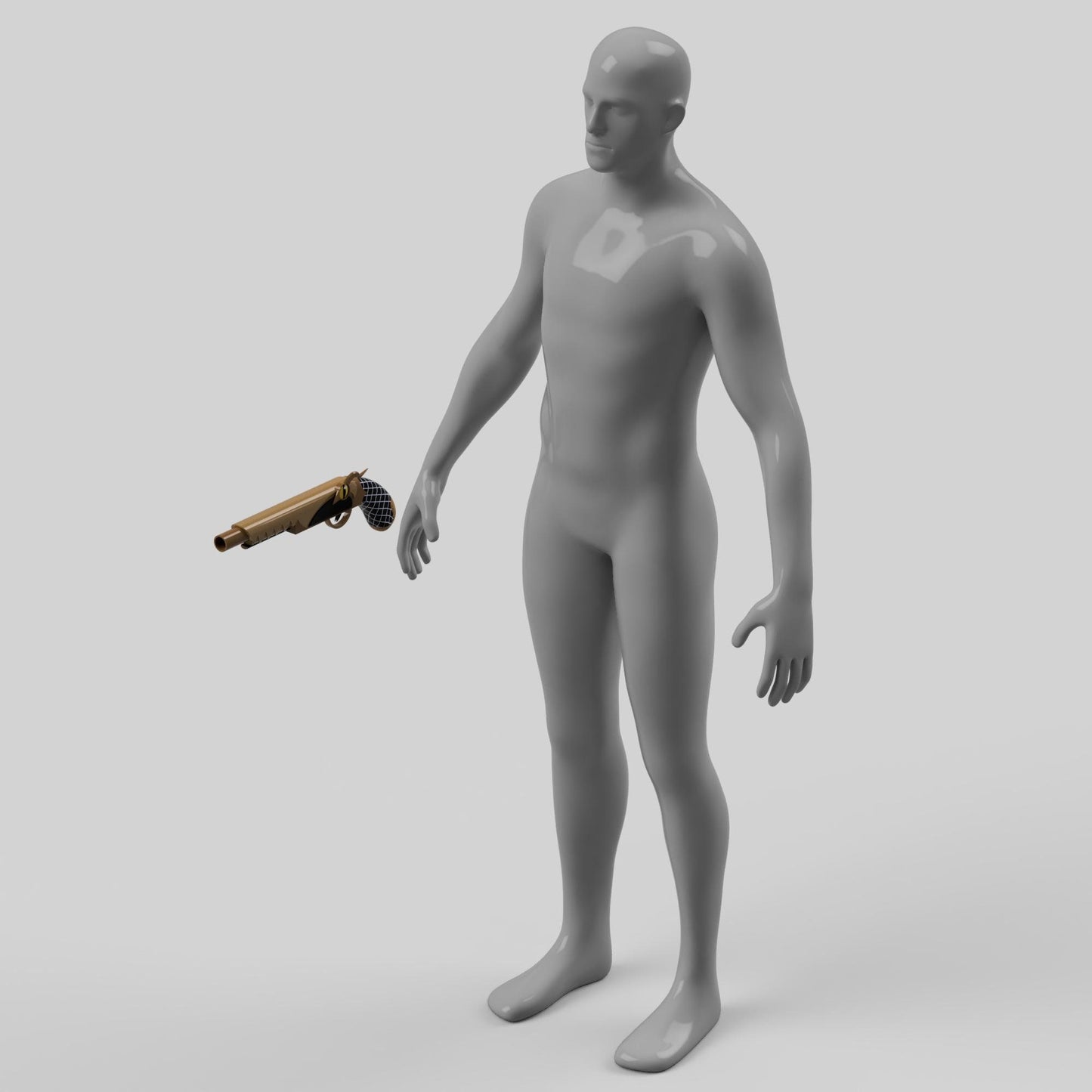 Blitzo's Pistol - 3D Print Files