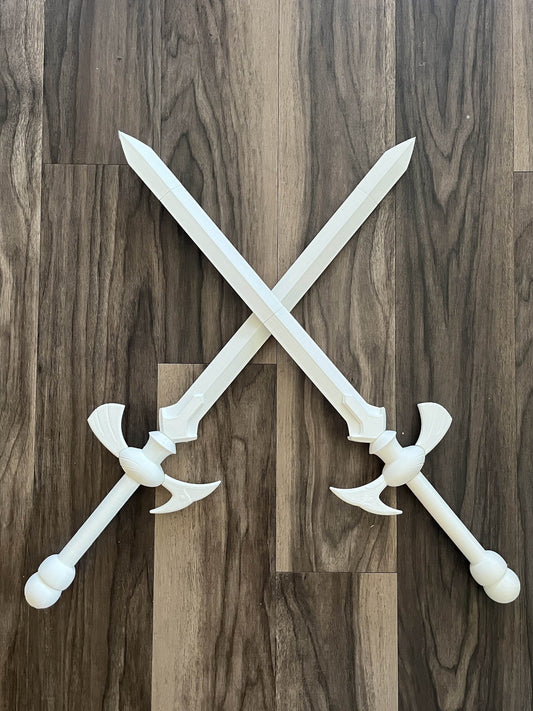 Sasha's Heron Swords - Printed Prop