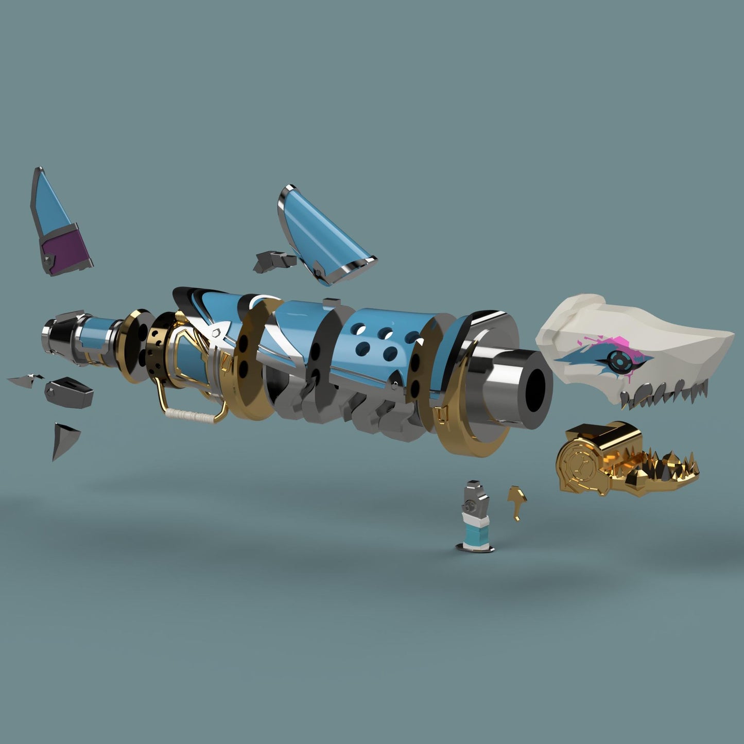 Jinx's Fishbones - 3D Files