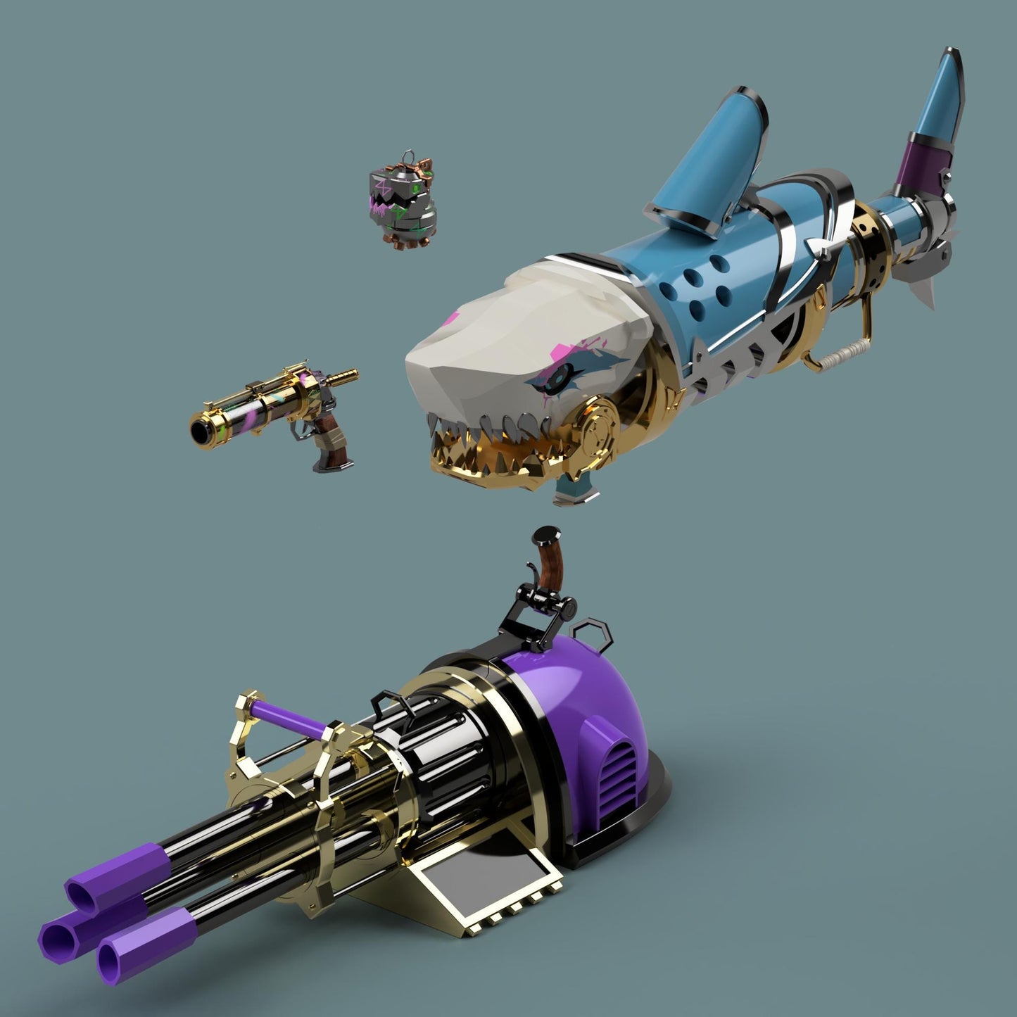 Jinx's Arsenal - 3D Print Files