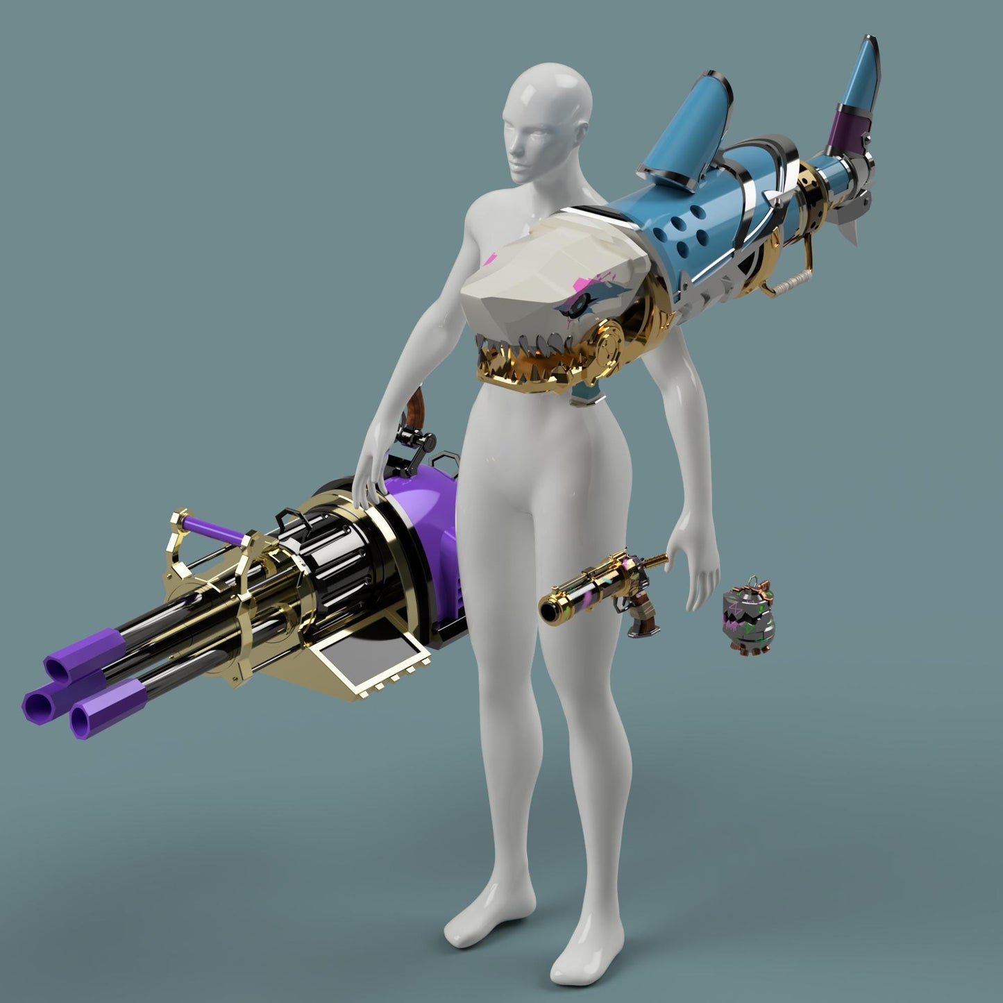 Jinx's Arsenal - 3D Print Files